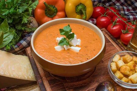 Томатный суп