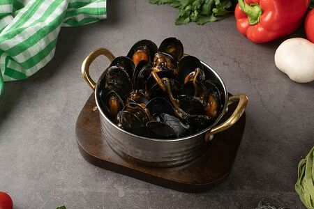 Мидии с терияки