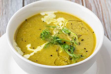 Крем-суп брокколи шпинат