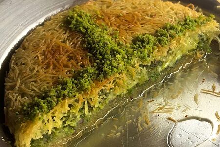 Кюнефе с фисташками