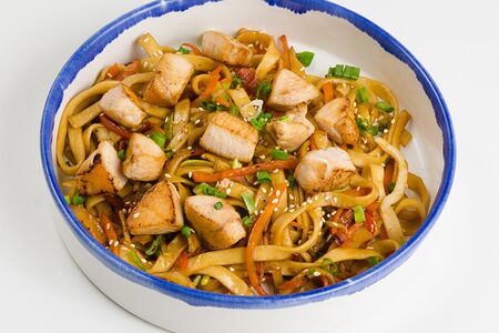 Лапша с курицей