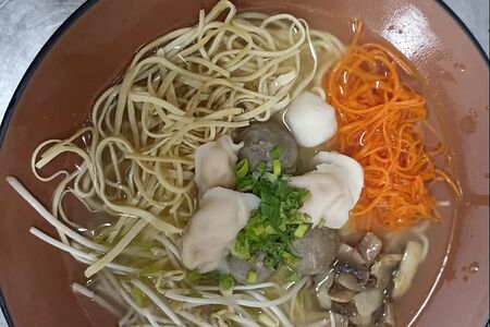 Рамэн с шариками