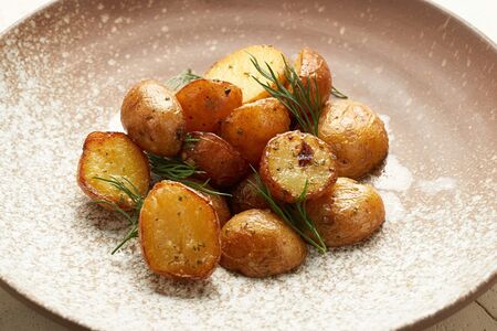 Мини-картофель обжаренный