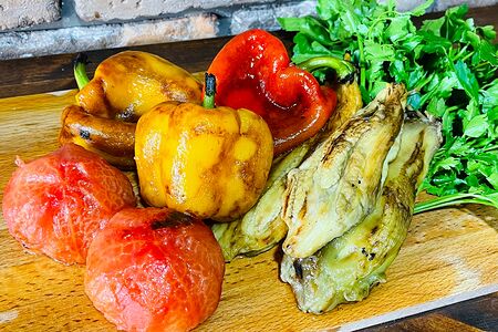 Овощи на мангале