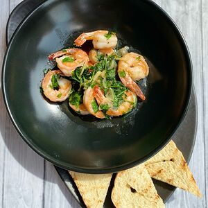 Креветки в соусе пиль-пиль