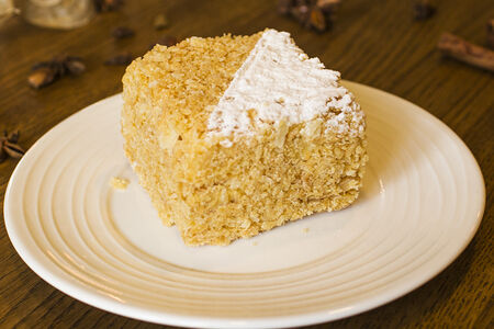 Пирожное Наполеон ванильный