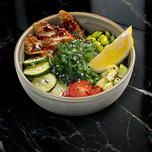 Поке с запеченным угрем