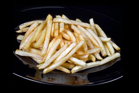 Картофель фри с солью