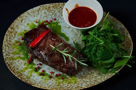 Стриплойн из конины