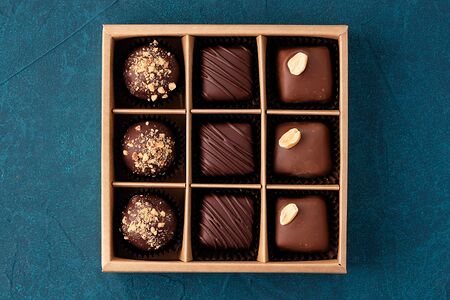 Набор 9 конфет (веган, без глютена, без сахара)