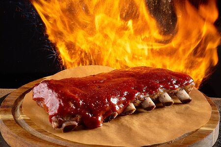 Свиные ребра BBQ