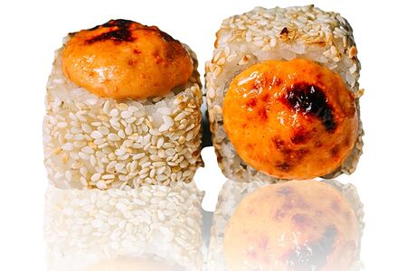 Запеченный с курицей