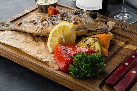 Дорадо на углях