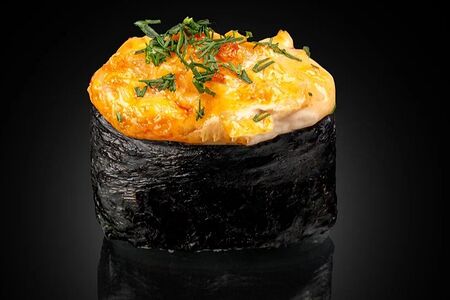 Гункан с креветкой запечённый