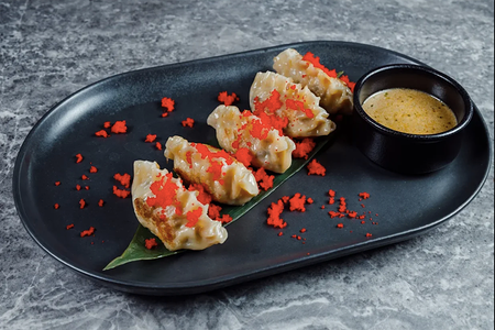 Японские гедза с креветкой