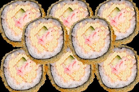 Калифорния темпура с кунжутом