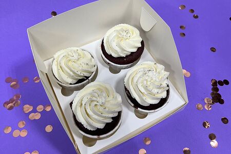 Капкейки белые