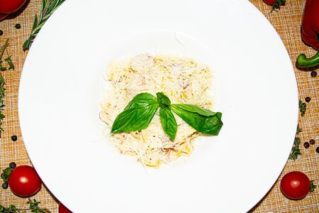 Феттуччине поло