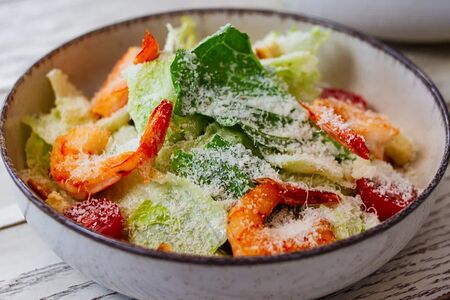 Цезарь с креветкам