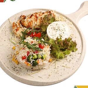 Հնդկահավ բրնձով և բանջարեղենով