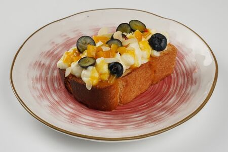 Бриошь с итальянским кремом