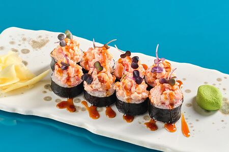 Креветка, авокадо, унаги