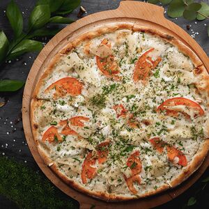 Пицца Сливочный лосось