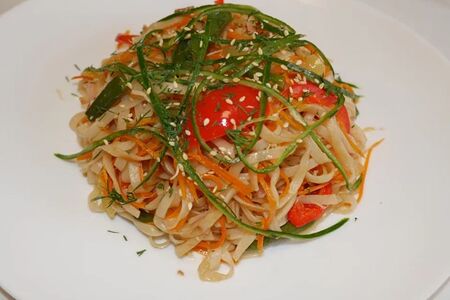 Удон с овощами