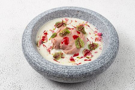 Карпаччо из низкотемпературной утиной грудки