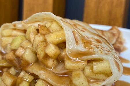 Блин Пряное яблоко и карамель