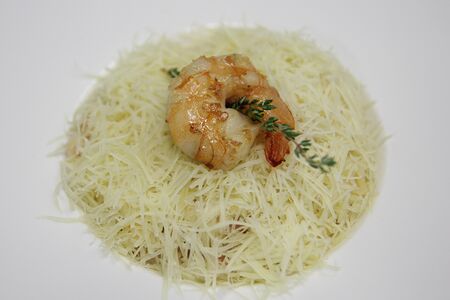 Паста с креветками