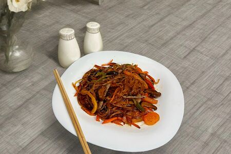 Харусаме с говядиной ньюпай