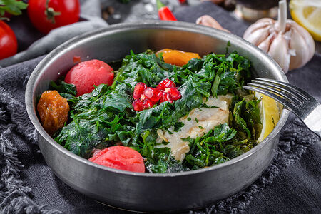 Буглама из осетрины по-азербайджански