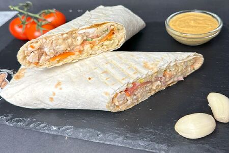 Шаурма с рваной говядиной