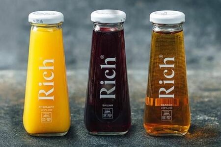 Соки Rich в ассортименте