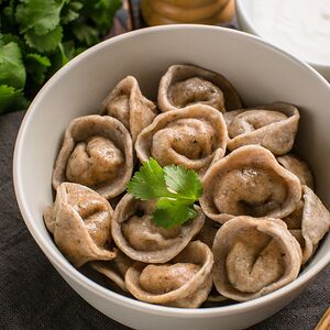 Пельмени с курицей цельнозерновые