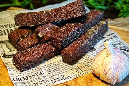 Чесночные гренки