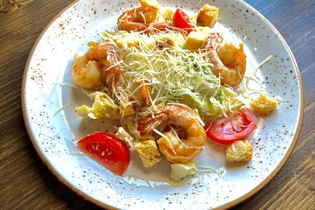 Цезарь с креветками