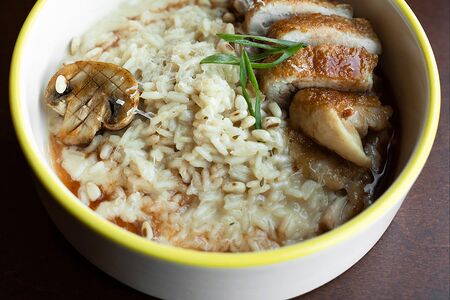 Цыпленок с ризотто