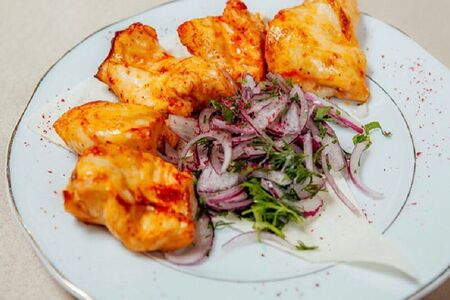 Шашлык из курицы мини