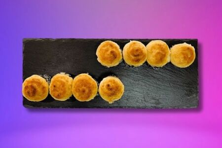 Запеченный с диким лососем