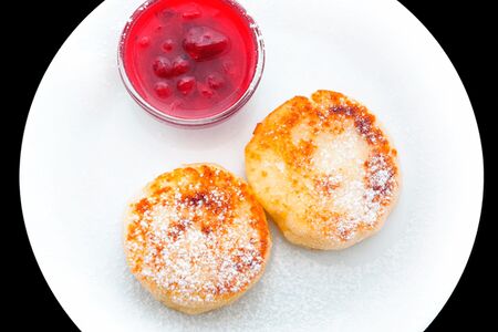 Сырники с вареньем