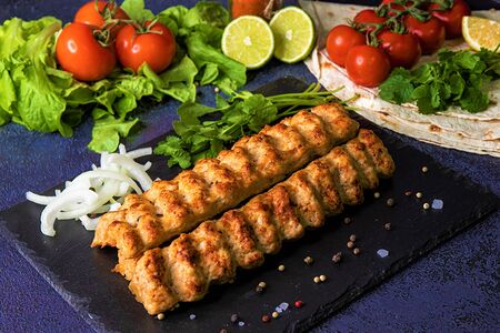 Люля-кебаб из курицы