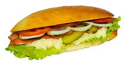 Хот дог в булке