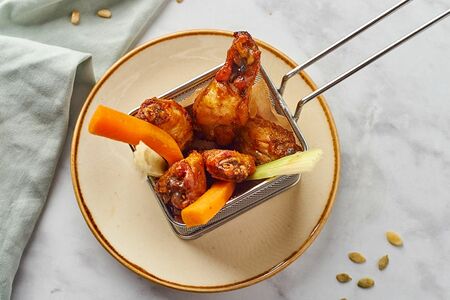 Куриные крылышки барбекю