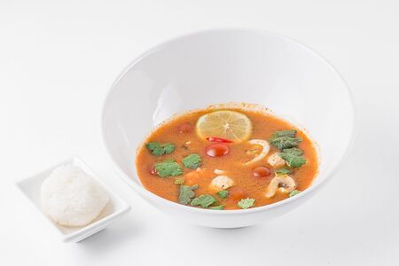 Суп Том ям с морепродуктами