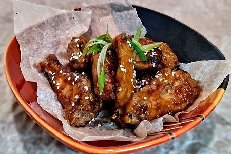 Крылышки терияки