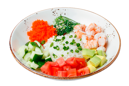 Поке с креветкой