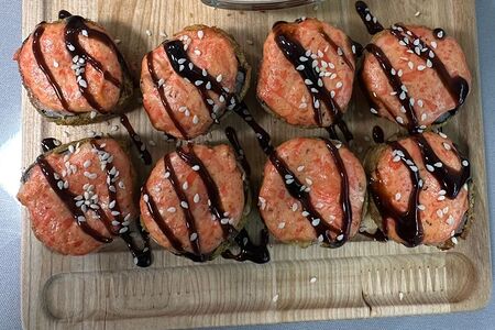 Гриль-ролл с креветкой