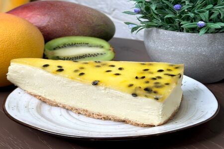 Чизкейк с маракуйей